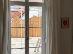 Terrassentür mit Sprossen Innenansicht